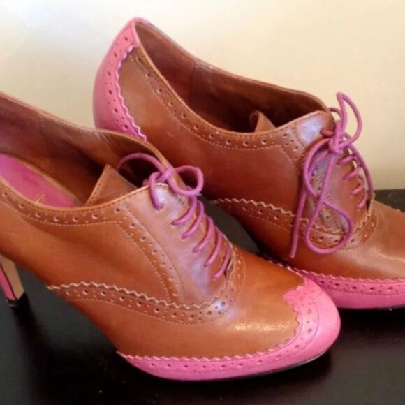 Cole Haan/Nike Air Lucinda Wingtip Oxford Pums. Size 6B - Picture 2 of 5